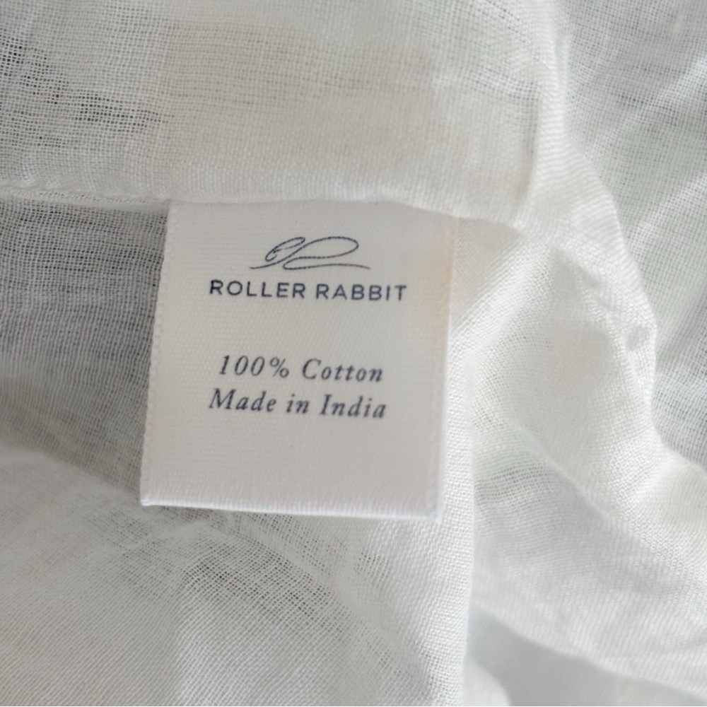 Roller Rabbit Mona Border Maricruz Dress XL Resortwear - Picture 8 of 9